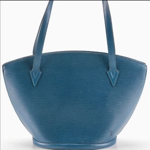 Louis Vuitton Saint Jacques GM Blue Epi